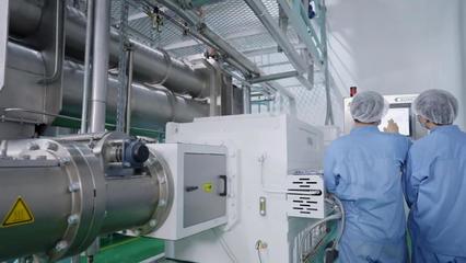 楊金玉董事長蒞臨海洋之星佛山工廠考察指導(dǎo)，重點關(guān)注環(huán)保設(shè)備運行與升級